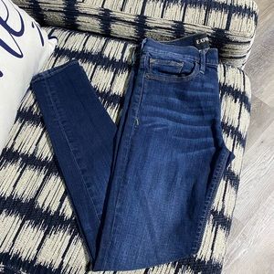 Express ankle mid rise jeans